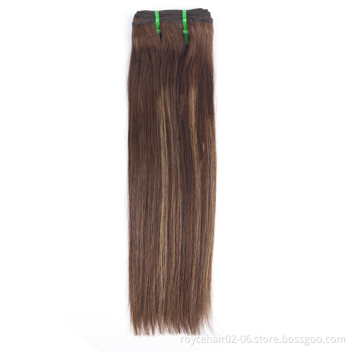 Grade 12A Donor Hair High Quality Raw Vietnam Remy Human Hair Super Double Drawn Ombre Straight Hair Extensions